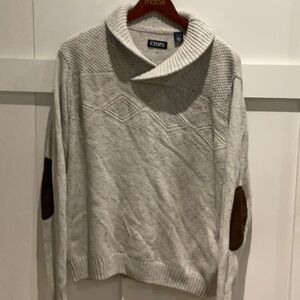Mens Chaps xl sweater grey